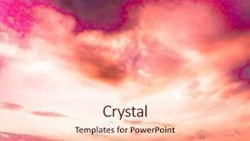  Presentation with skies - PPT layouts having orange gradiant color - burning skies setting sun background and a lemonade colored foreground