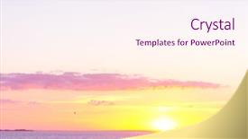  Presentation with fiery - Presentation theme enhanced with orange gradiant color - fiery backdrop burning skies background and a sky blue colored foreground