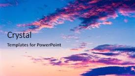  Presentation with lakes backdrop - Cool new slides with orange gradiant color - idyllic backdrop night is near backdrop and a light blue colored foreground