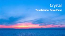  Presentation with night sky plane view - Slide deck having orange gradiant color - magnificent view night is coming background and a teal colored foreground