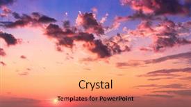  Presentation with vitamin d sun - Cool new presentation design with orange gradiant color - setting sun burning skies backdrop and a coral colored foreground