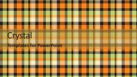  Presentation with tartan - Presentation theme enhanced with  background and a  colored foreground