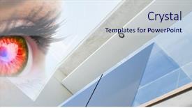  Presentation with iris - Amazing PPT theme having orange iris and window transition backdrop and a  colored foreground