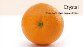  Presentation with orange - Presentation consisting of christmas composition lantern candle tangerine garland and spruce branches background and a tawny brown colored foreground