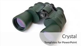  Presentation with navy - Amazing presentation theme having orange navy - binoculars on white backdrop and a white colored foreground