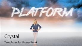  Presentation with classy - Amazing PPT layouts having orange navy - word platform and thoughtful gorgeous backdrop and a light gray colored foreground