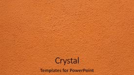  Presentation with orange - Amazing presentation design having orange painted stucco wall backdrop and a red colored foreground