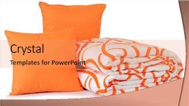  Presentation with vat value added tax isolated - Presentation design consisting of orange pattern - bedding isolated background and a coral colored foreground