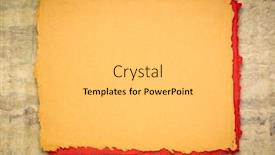  Presentation with orange abstract - Theme enhanced with orange-red-and-brown-abstract background and a light gray colored foreground