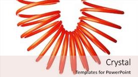  Presentation with red grapefruit orange orange - Beautiful slide set featuring orange red thin spiral air backdrop and a lemonade colored foreground