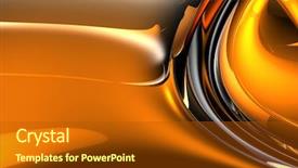  Presentation with silver abstract - Theme enhanced with orange silver background abstract 06 background and a crimson colored foreground