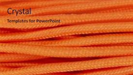  Presentation with synthetic cathinones - Beautiful PPT theme featuring orange synthetic rope background close backdrop and a red colored foreground