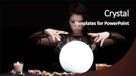  Presentation with focus group hands taking notes - Audience pleasing PPT theme consisting of orb - witch focused on hands backdrop and a black colored foreground