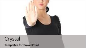  Presentation with racing pit stop - Presentation having order entry - hold on stop gesture showed background and a  colored foreground