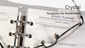  Presentation with planner - Amazing presentation theme having order entry - personal planner organizer backdrop and a  colored foreground