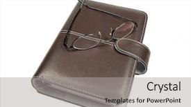  Presentation with planner - Theme enhanced with order entry - personal planner organizer background and a  colored foreground