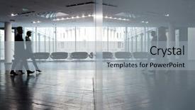  Presentation with partners - Slide set enhanced with order to discuss mutually beneficial background and a light gray colored foreground