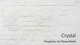  Presentation with ordinary - Slide deck featuring ordinary - old brick wall textures background and a light gray colored foreground