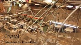  Presentation with zinc - Cool new theme with ore processing facility in potosi backdrop and a coral colored foreground