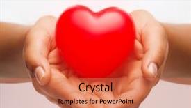  Presentation with african charity - Cool new presentation theme with organ donation - health medicine and charity concept backdrop and a coral colored foreground