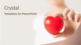  Presentation with donation - Amazing presentation theme having organ donation - health medicine and charity concept backdrop and a sky blue colored foreground