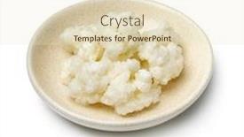  Presentation with kefir - PPT layouts featuring organic-probiotic-milk-kefir-grains background and a lemonade colored foreground