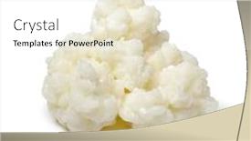  Presentation with kefir - Theme consisting of organic-probiotic-milk-kefir-grains background and a white colored foreground