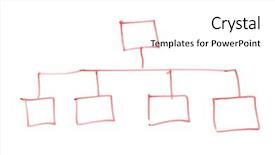  Presentation with organization - Amazing PPT theme having sketch of organization chart on white board backdrop and a white colored foreground