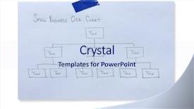  Presentation with organisation - Colorful PPT layouts enhanced with organisation chart for small business backdrop and a sky blue colored foreground