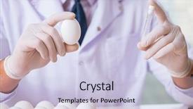  Presentation with protein scoop sports nutrition food - Presentation having organisme genetiquement modifie - nutrition expert testing food products background and a lemonade colored foreground