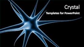  Presentation with medical 3d render bacteria virus - Beautiful presentation theme featuring 3d render of a micro backdrop and a black colored foreground