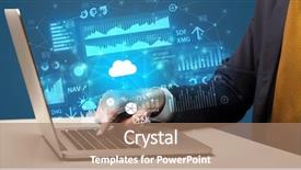  Presentation with laptop computers around the world - Amazing PPT layouts having organization change - businessman hand typing on laptop backdrop and a  colored foreground