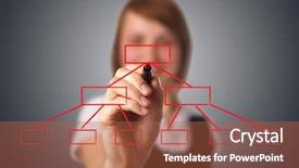  Presentation with diagram - Presentation theme featuring furniture fully homemade from tree stump in iceland background and a gray colored foreground