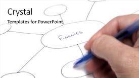  Presentation with process flow chart - Beautiful PPT theme featuring organization theory - financial plan flow chart investor backdrop and a white colored foreground