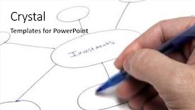  Presentation with investing - Audience pleasing slides consisting of organization theory - investing plan flow chart investor backdrop and a white colored foreground