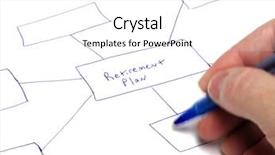  Presentation with retirement - PPT theme consisting of organization theory - retirement plan flow chart investor background and a white colored foreground