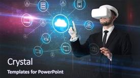  Presentation with adolescent social media - PPT layouts featuring organize lifesize projected social media background and a  colored foreground