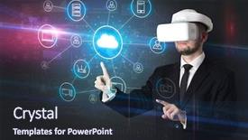  Presentation with social media dangers - Cool new theme with organize lifesize projected social media backdrop and a  colored foreground