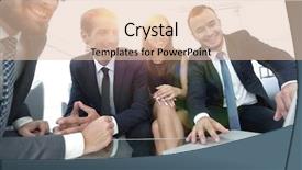  Presentation with business laptop globe satellite - Beautiful slide set featuring organizing seminar - closeup business team looking backdrop and a  colored foreground