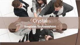  Presentation with team business top view - Audience pleasing slide deck consisting of organizing seminar - top view business team putting backdrop and a coral colored foreground