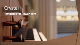  Presentation with pipe - Theme enhanced with organs - detail of pipe organ background and a violet colored foreground