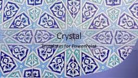  Presentation with turkish - Theme consisting of orient - ancient turkish - ottoman wall background and a light blue colored foreground