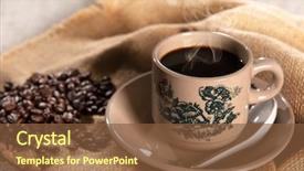  Presentation with chinese traditional - Beautiful PPT theme featuring oriental chinese kopitiam style dark backdrop and a tawny brown colored foreground