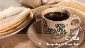  Presentation with chinese traditional - Audience pleasing PPT theme consisting of oriental chinese kopitiam style dark backdrop and a tawny brown colored foreground