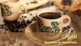  Presentation with chinese traditional - Cool new slide deck with oriental chinese kopitiam style dark backdrop and a tawny brown colored foreground