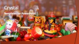  Presentation with india - Presentation theme consisting of oriental craft - close up shot of colorful background and a red colored foreground