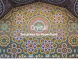 Maroc Patterns Oriental Craft PPT template 29 | CrystalGraphics