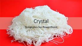  Presentation with rice truck import - Colorful slide deck enhanced with oriental food free - boiled rice vermicelli backdrop and a light gray colored foreground