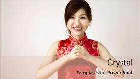  Presentation with chinese new year - Audience pleasing slide deck consisting of happy chinese new year backdrop and a lemonade colored foreground