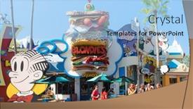  Presentation with adventure - Amazing slide deck having orlando-usa-august-24-2014 backdrop and a light blue colored foreground